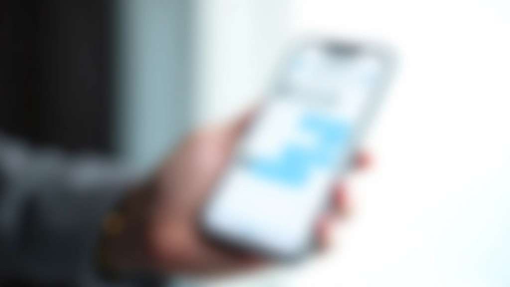 Close-up of smartphone screen showing natural conversation flow in chatbot interface